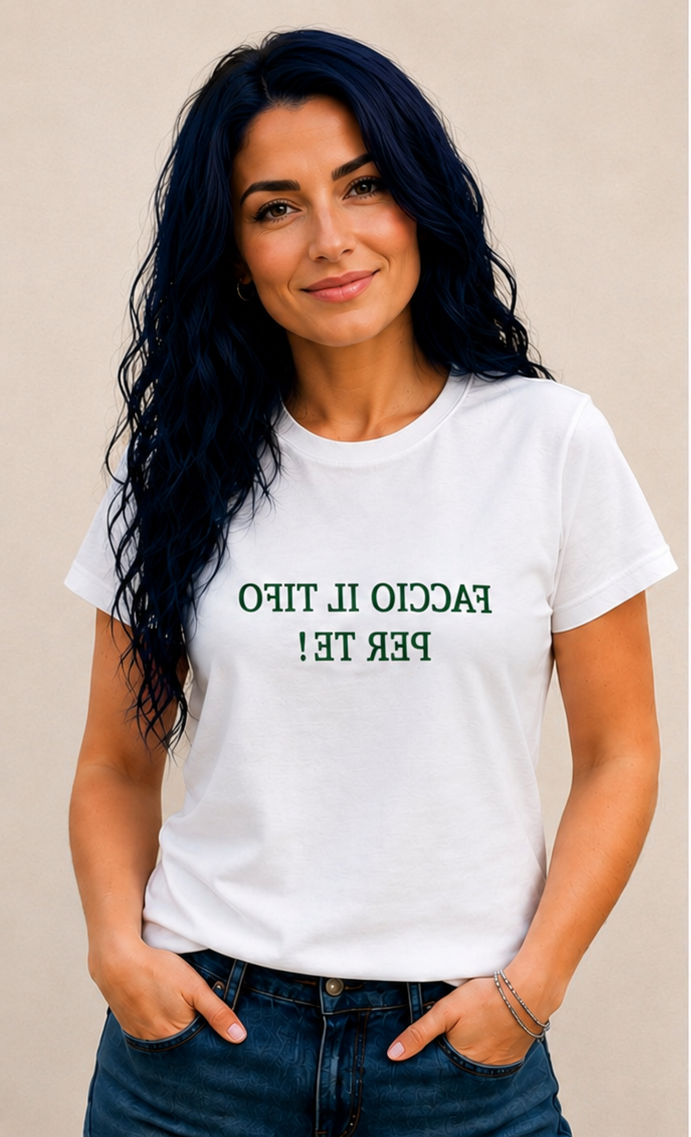 T-Shirt donna bianco fronte